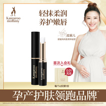 Kangaroo mother pregnant woman lipstick moisturizing natural anti-dry cracking lip protection pregnant women skin care products