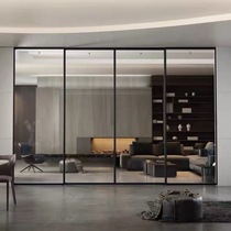 ROSERY Rose island panoramic door M1 high-end whole house custom glass partition door meeting room leisure room