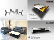 (Live exclusive-appointment to the store) non-simultaneous Shangke Restaurant package coffee table TV cabinet table dining chair