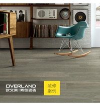 Irwin Lai plain tile living room bedroom balcony imitation wood grain floor tile 200x1200 MUJI 4 pieces of box