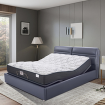  Serta Shuda Zhenmiao electric smart cover bed Multifunctional lifting double bed with memory cotton spring mattress