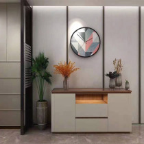 And Wood plain modern simple fashion low dining cabinet 1806B home