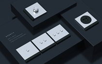 Oruibo intelligent switch panel (extremely sharp series zero fire three open silver)