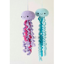 Jellyfish crochet diagram doll jewelry Hook weaving hand diy text graphic picture tutorial