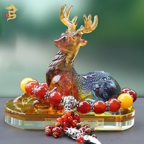 New creative One way Ping An deer on-board Fragrance Perfume Pendulum upscale Leopard Car Adornment Gift in the car Courtesy Car Accessories