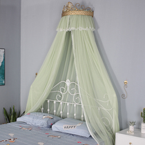 Princess bed curtain Bedside screen curtain Childrens room Mosquito net bed curtain Bedside curtain decorative curtain INS household girl heart European style