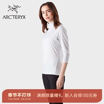 ARCTERYX Archaeopteryx LUMIN MOCK Casual Women's Cotton Long Sleeve Tee