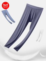 Cat Man 2 dress men Modale Autumn pants slim fit bottom cotton wool trousers lining pants line pants warm pants for autumn and winter