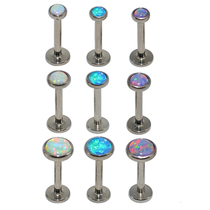 Personality Auber lip nail for small ear nail stainless steel inner tooth flat nail nail piercing jewelry