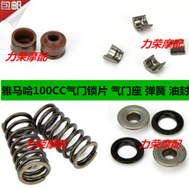 Yamaha Motorcycle Parts ZY100T Fuxi Qiaoge Ghost Fire 100 Gas Door Lock Seat Oil Seal