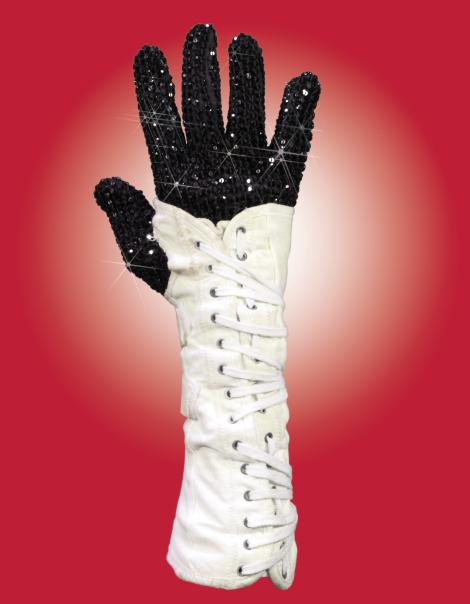 MJ Michael Jackson Classic Collection ——— Crystal Gloves - Arc de Triomphe Gloves
