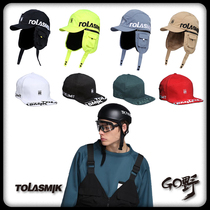 (GO Wild) TOLASMIK snowboard helmet soft shell helmet hard case baseball cap fisherman hat Lei Feng hat Joker