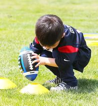 Childrens Rugby No 3 American sweat-absorbing soft leather Non-slip Rugby Leather No 5 Youth No 9 Adult Olive