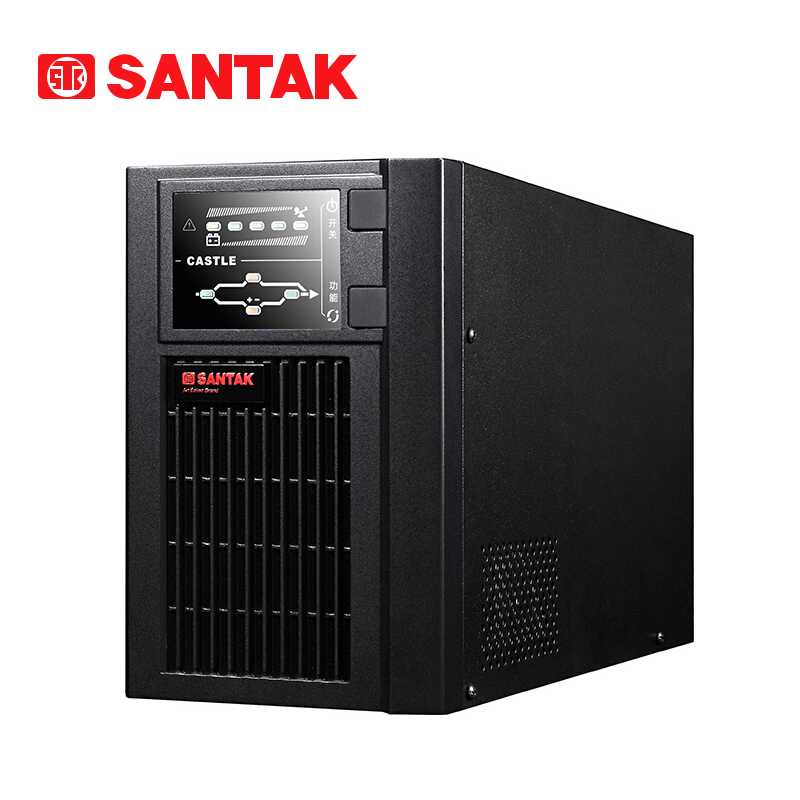 Shante C1KS works 8 hours on-line UPS uninterruptible power supply 100AH storage A6 battery cabinet 1KVA/800W