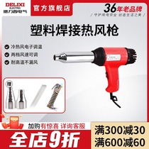Delixi electric hot air gun temperature control air gun baking gun PP welding rod car bumper welding gun plastic welding gun