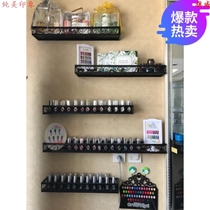 Nail nail nail glue Wall shelf Jewelry rack Beauty salon wall storage wall-mounted wall-mounted layered thickening