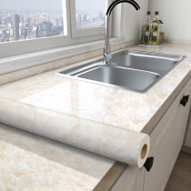 10m kitchen anti-oil sticker Wallpaper self-adhesive waterproof cabinet stove countertop marble film Furniture renovation wall sticker