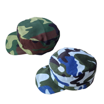 Military training hat hat student training hat sunscreen neutral outdoor flat top hat sunshade for men and women