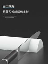 Bathroom kitchen bedroom door front solid silicone water retaining strip water blocking strip dustproof water blocking flexible dry and wet separation