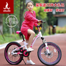 Shanghai Phoenix Childrens Bicycle 20 Inch Boys and Girls Bicycle Student Car Variable Mountain Bike