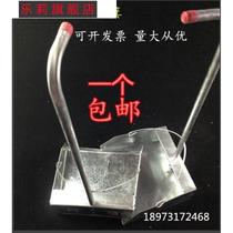 Property dustpan high handlebars for sanitation with factory outdoor thickened garbage shovel sweeping durable iron sheet cleaning shovel