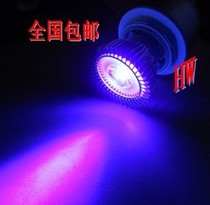 7W high power ultraviolet detection lamp LED Violet UV curing lamp illuminated Amber detection fluorescent bulb
