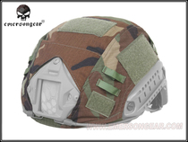 American FAST BJ PJ MH military fan tactical helmet helmet cover four color jungle camouflage tactical helmet cloth WL