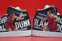 Jiu Yin original painting design slam dunk master handmade sneakers Sneakers custom painting(manual fee)