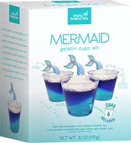 Mermaid Gelatin Cups Kit - Crafty Cooking Kits - M