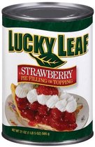 Lucky Leaf Pie Filling Topping 21oz Can (Pack of