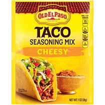 Old El Paso Cheesy Taco Seasoning Mix 1 oz  Packet
