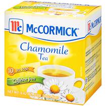 McCormick Caffeine Free Chamomile Tea 10 Count Box