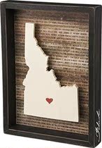 Primitives by Kathy State private Box Sign Idaho Casey