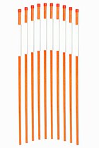 FiberMarker Driveway Reflective Markers 48-Inch Orange