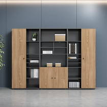 File cabinet office floor cabinet file cabinet simple modern boss table matching bookcase wooden lock storage