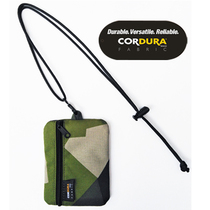 American CORDURA codura drivers license student card storage bag lanyard card bag coin wallet portable small tide bag