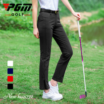 PGM golf pants women slim slim eight-point pants summer golf pants 2021 quick-drying ankle-length pants