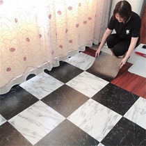 Floor leather special clearance treatment bedroom kitchen cement floor direct home self-adhesive tape adhesive floor stickers ins
