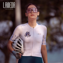 Lamparda 2022 new summer bike ride with short sleeve blouse highway male and female bike mountain clothes