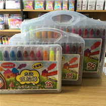 Master young children's rotating oil painting stick color crayons water-soluble flashy painting stick 12 non-toxic 24 color painting environmental protection 36 colors