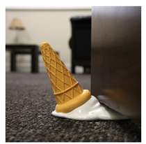 British thumbs Up creative ice cream door ice cream paperweight ornaments indoor silicone door stopper stopper