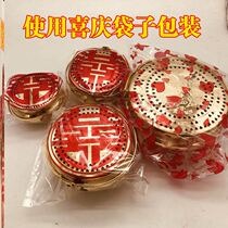 Fire a wedding pot copper Brazier wedding supplies y Wang B copper gun copper hand fire foot stove Y copper pocket copper fire