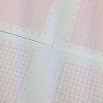 Coordinate grid paper A3 coordinate paper drawing paper square paper paper plate paper furniture drawing paper