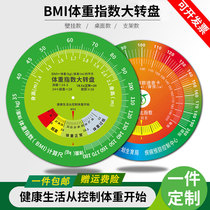 Controlled Disease BMI Weight Index Health Great turntable bmi turntable height weight wall-mounted metering speed check table 60