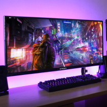 Skyworth 34 inch IPS with fish screen 4K monitor 144Hz Widescreen 21:9 e-sports 65W TYPE-C computer 1Ms game F34G3Q built-in speaker HDR