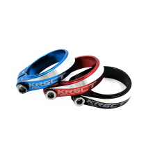 Light weight aluminum alloy CNC seat pipe clamp 31 8 34 9mm Highway mountain bike lock dead sitting pipe clip sitting pole beam