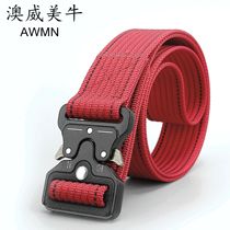 3 8cm tactical belt multifunctional belt military fans mens nylon armed belt Cobra belt