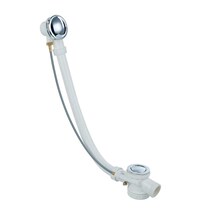 Bath sewer hose anti-odor and anti-blocking drain pipe all copper sewer sewer rotating falling water bathtub accessories