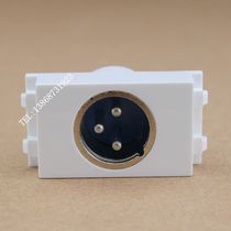 Microphone Cannon Socket Module Type 128 Callon Module Panel Ground Insert Special Functional parts Female Head Cannon