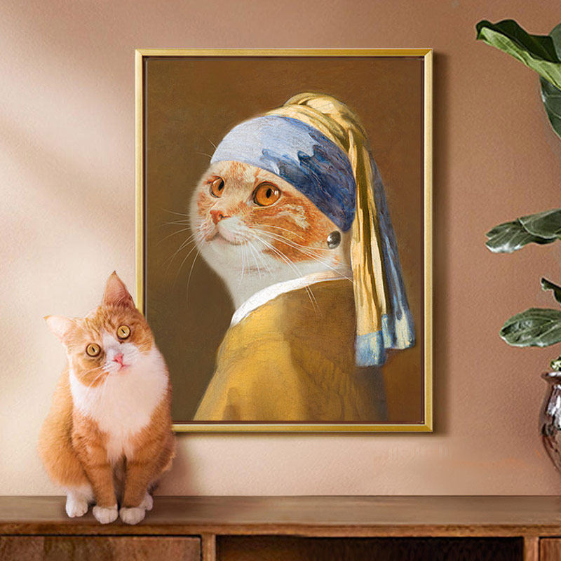 猫咪定制油画挂画-猫咪定制油画挂画促销价格、猫咪定制油画挂画品牌- 淘宝